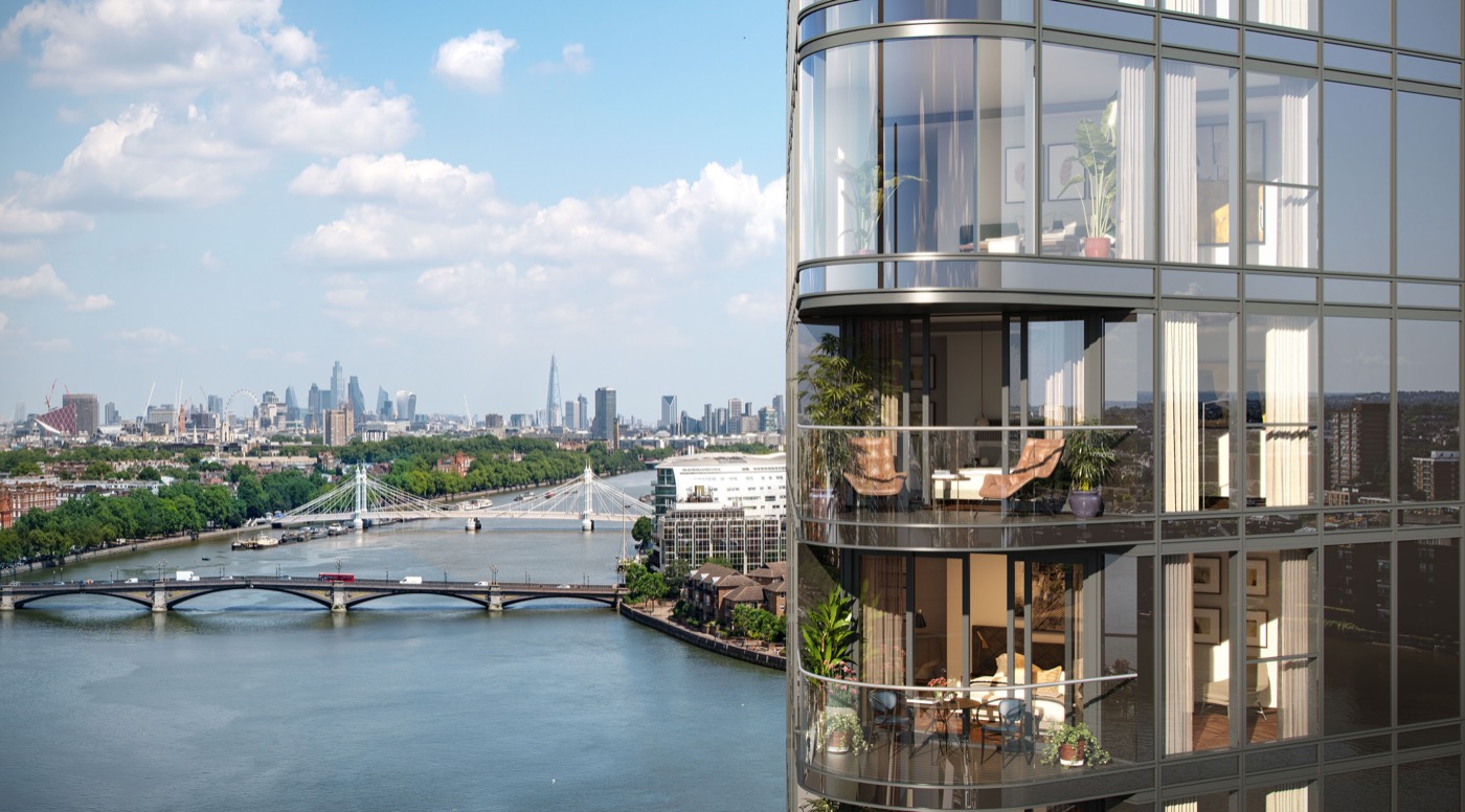 Chelsea Waterfront riverside towers