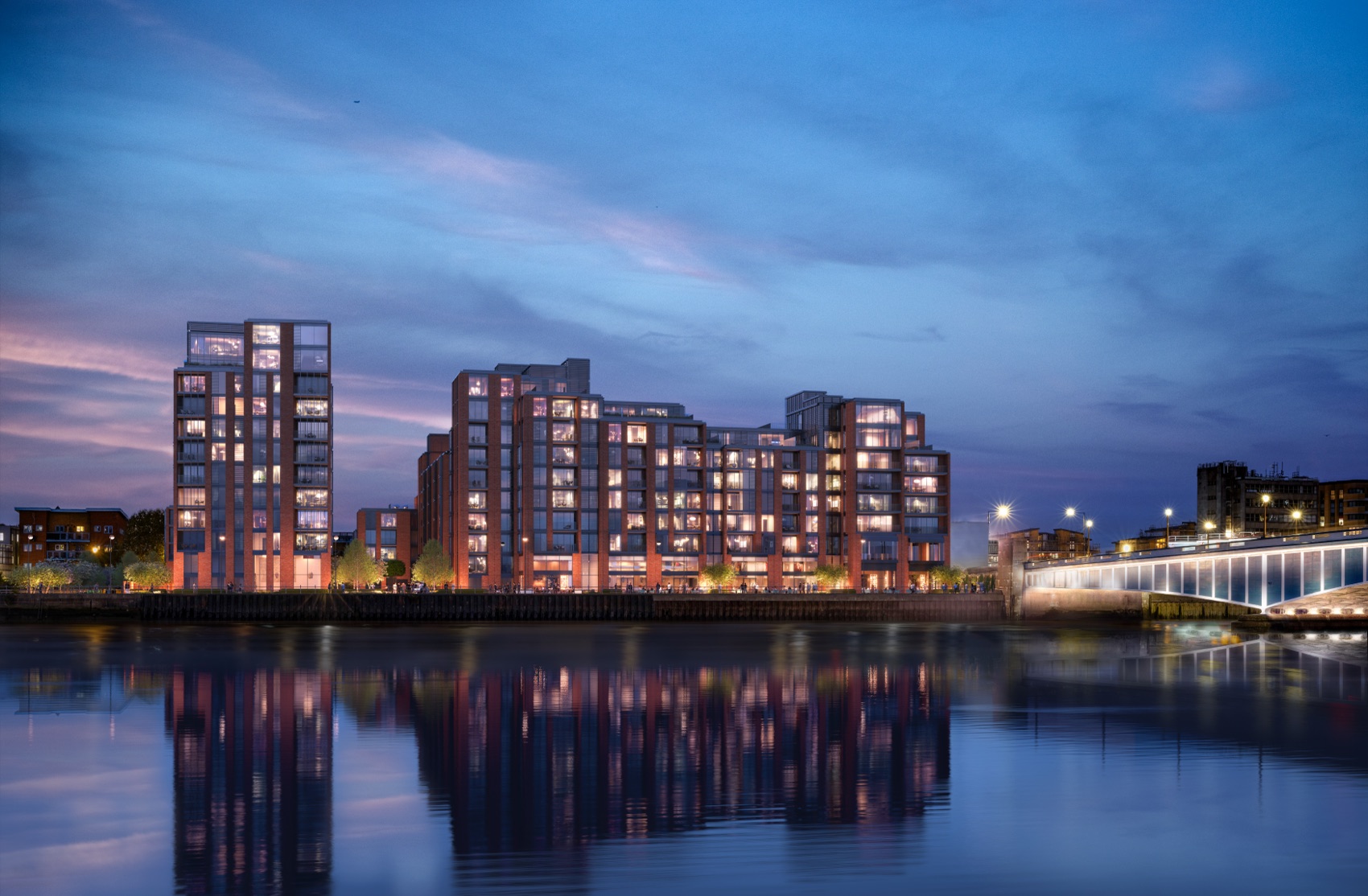 Hurlingham Waterfront riverside exterior
